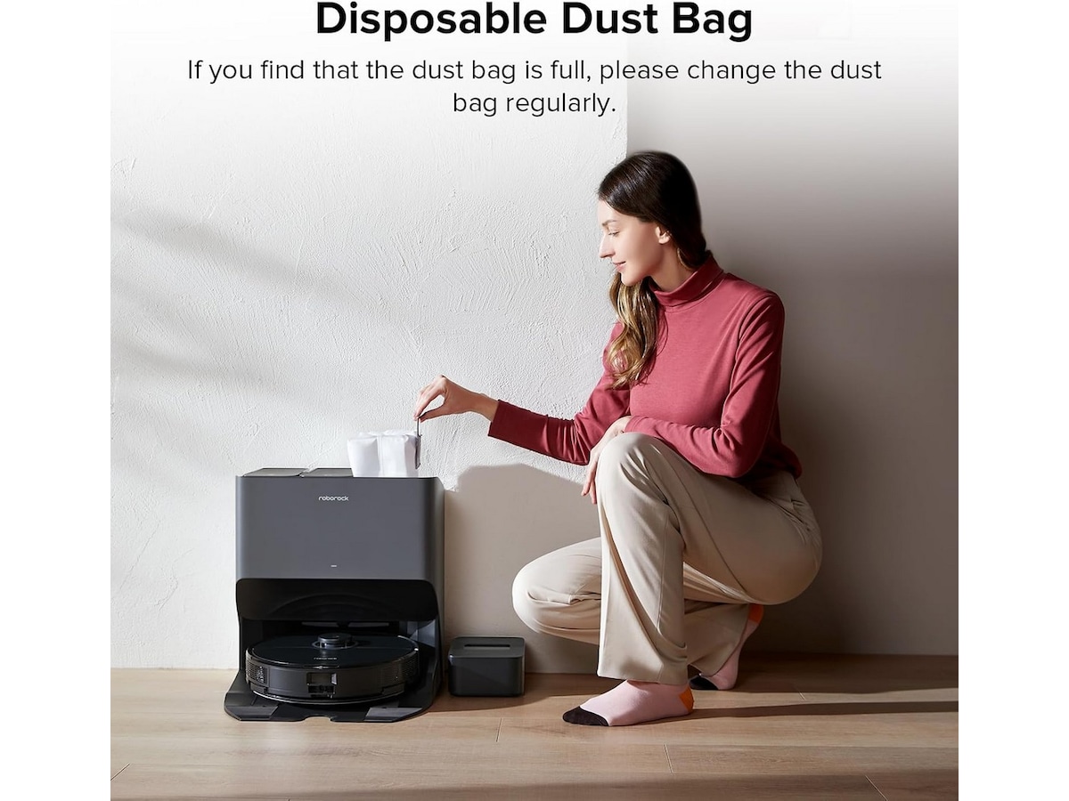 Roborock støvpose til ladestation 6 stk Tillbehör för dammsugare & rengöring