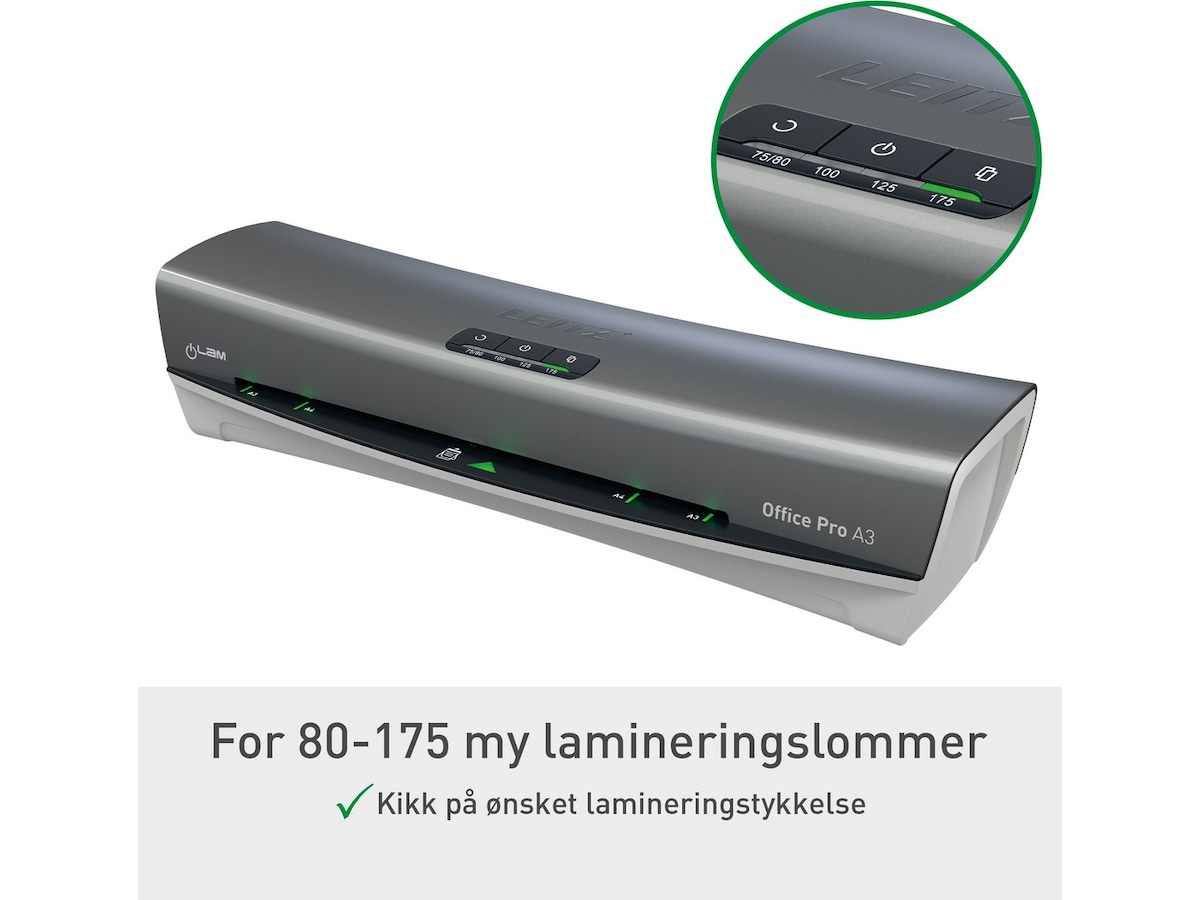 Leitz iLAM Office Pro lamineringsmaskin A3 Laminatorer
