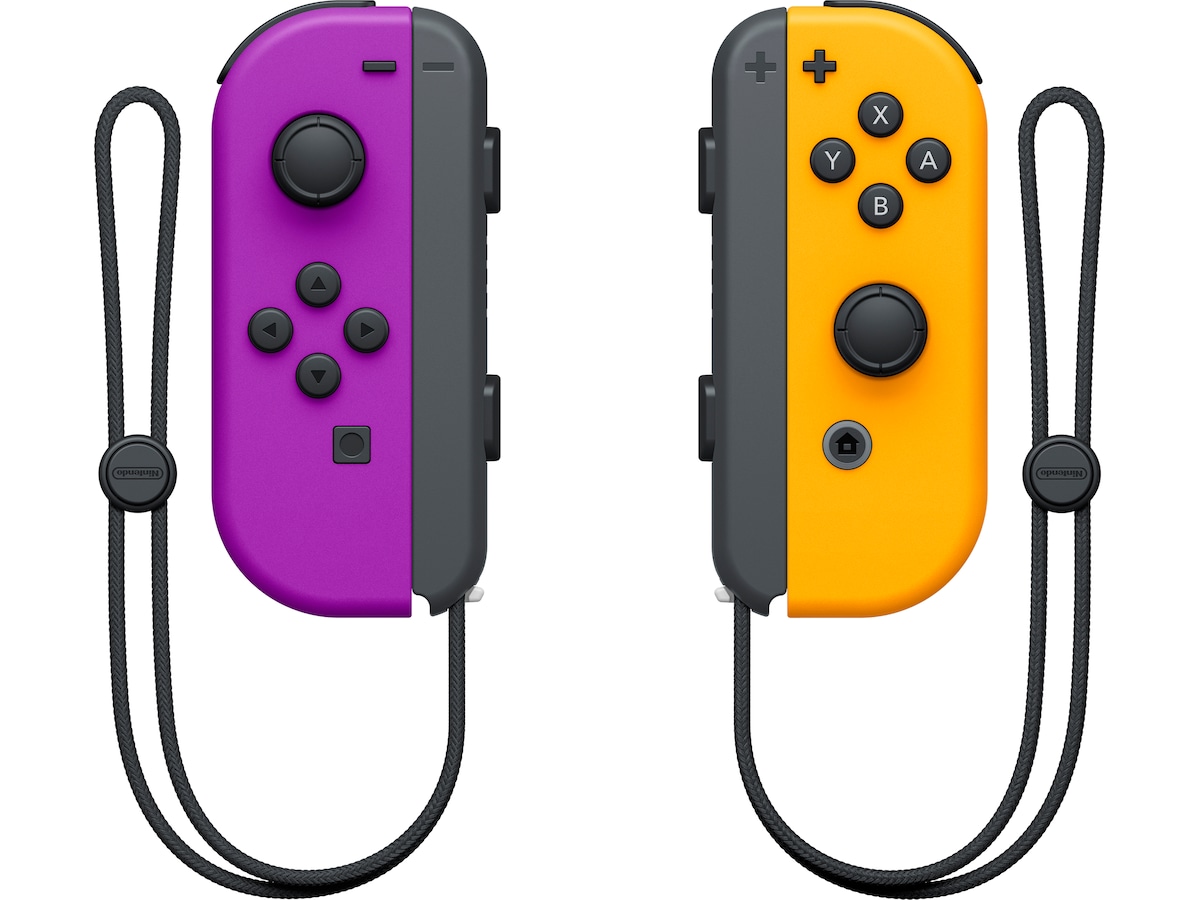Nintendo Switch Joy-Con (Neon Purple/Neon Orange) Tillbehör till spelkonsoler