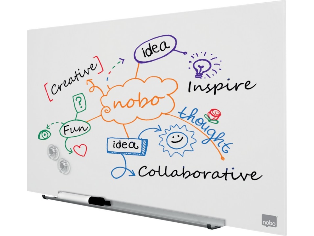 Nobo Whiteboard Glas Widescreen 31" Glasstavlor