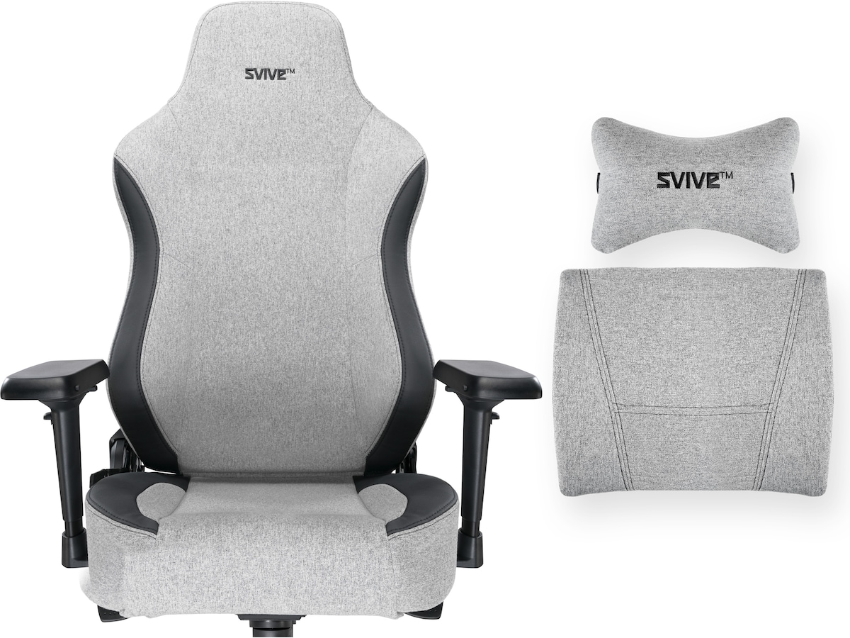 Svive Gemini gamingstol (ljus grå) Gamingstolar