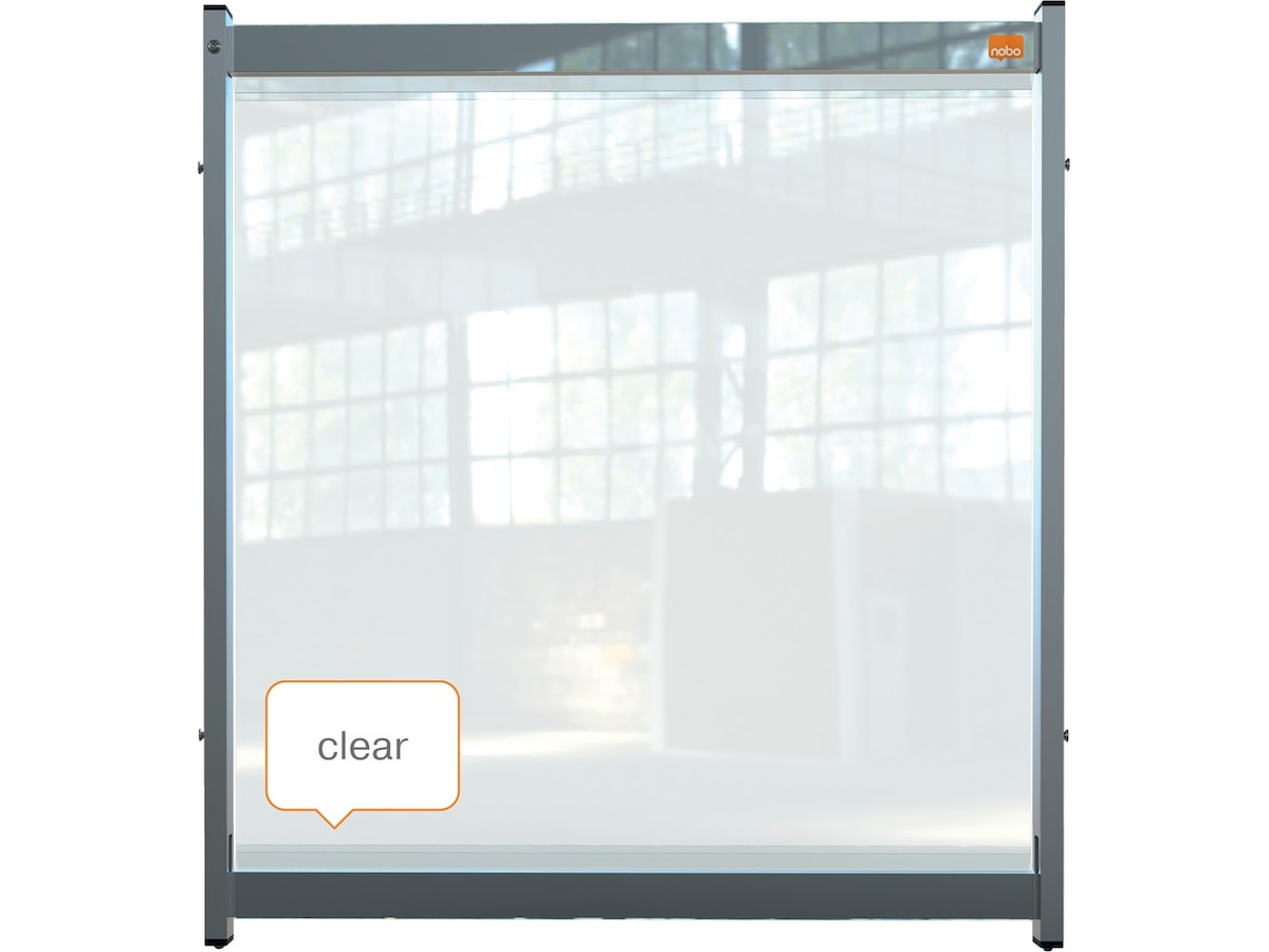 Nobo bordskärm modul Premium Plus - 75x82cm Tillbehör till arbetsstationer och kontorsbås