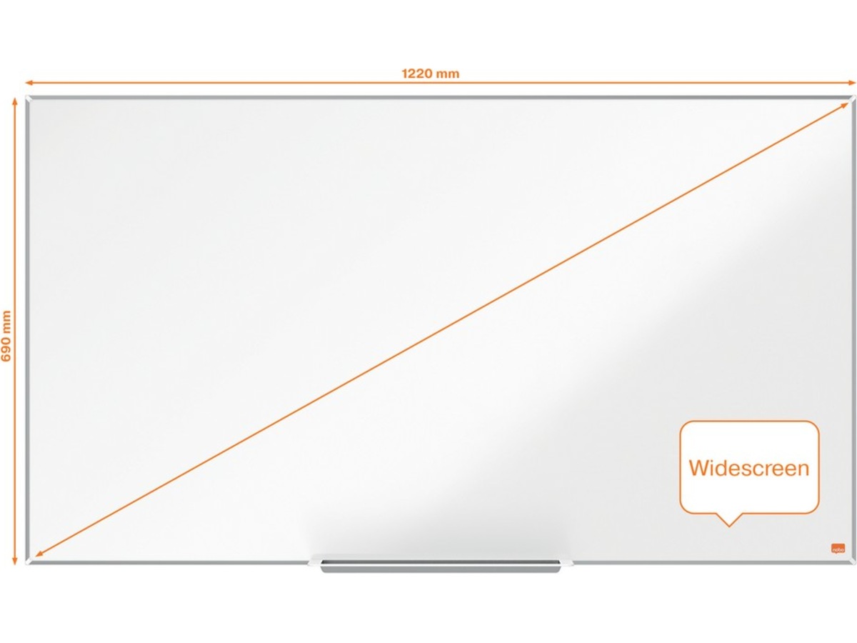 Nobo Whiteboard Impression Pro Widescreen 55" emaljerad magnetisk tavla Whiteboards