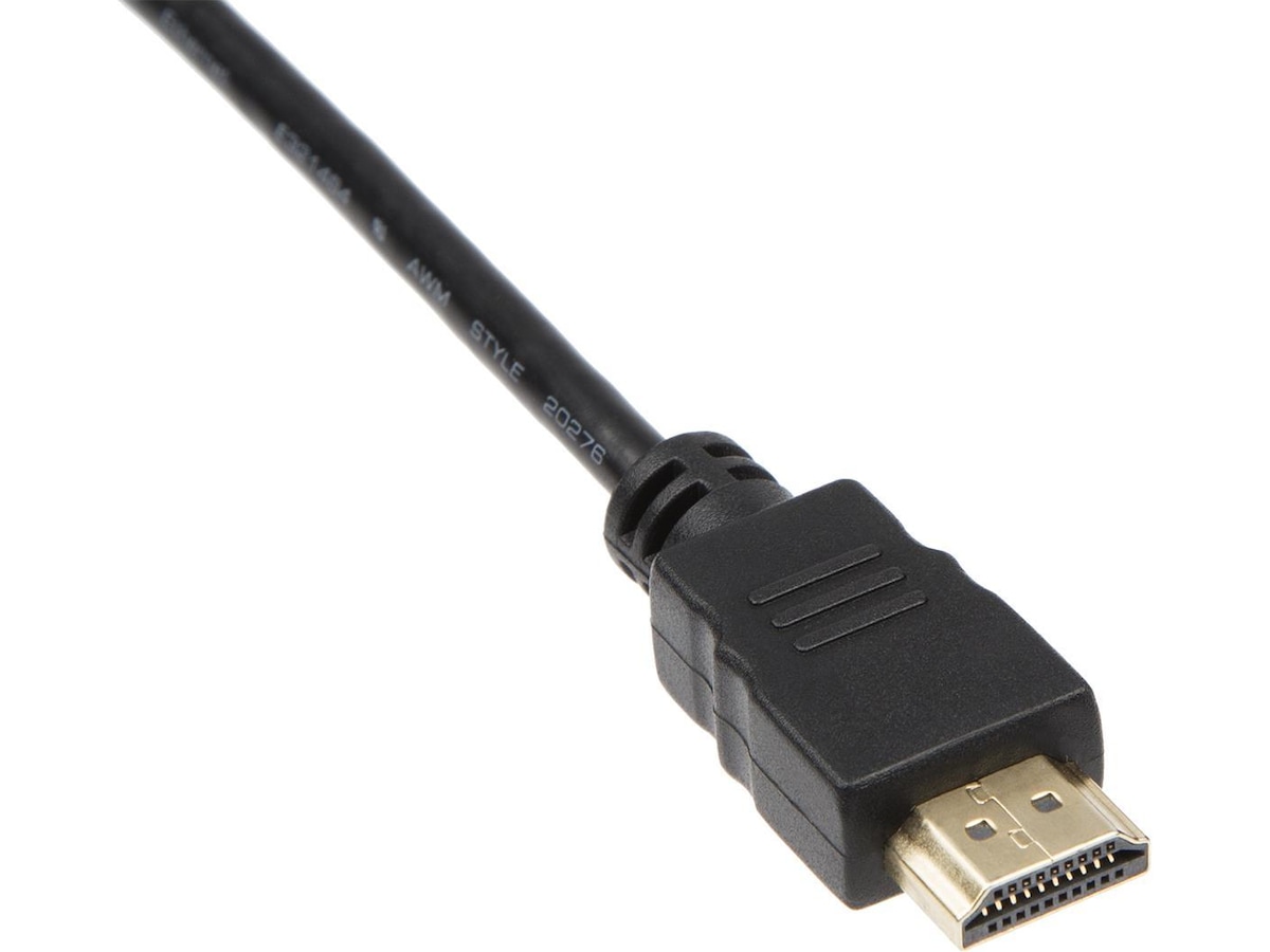 HDMI till DVI kabel 3m (svart) Skärmkablar