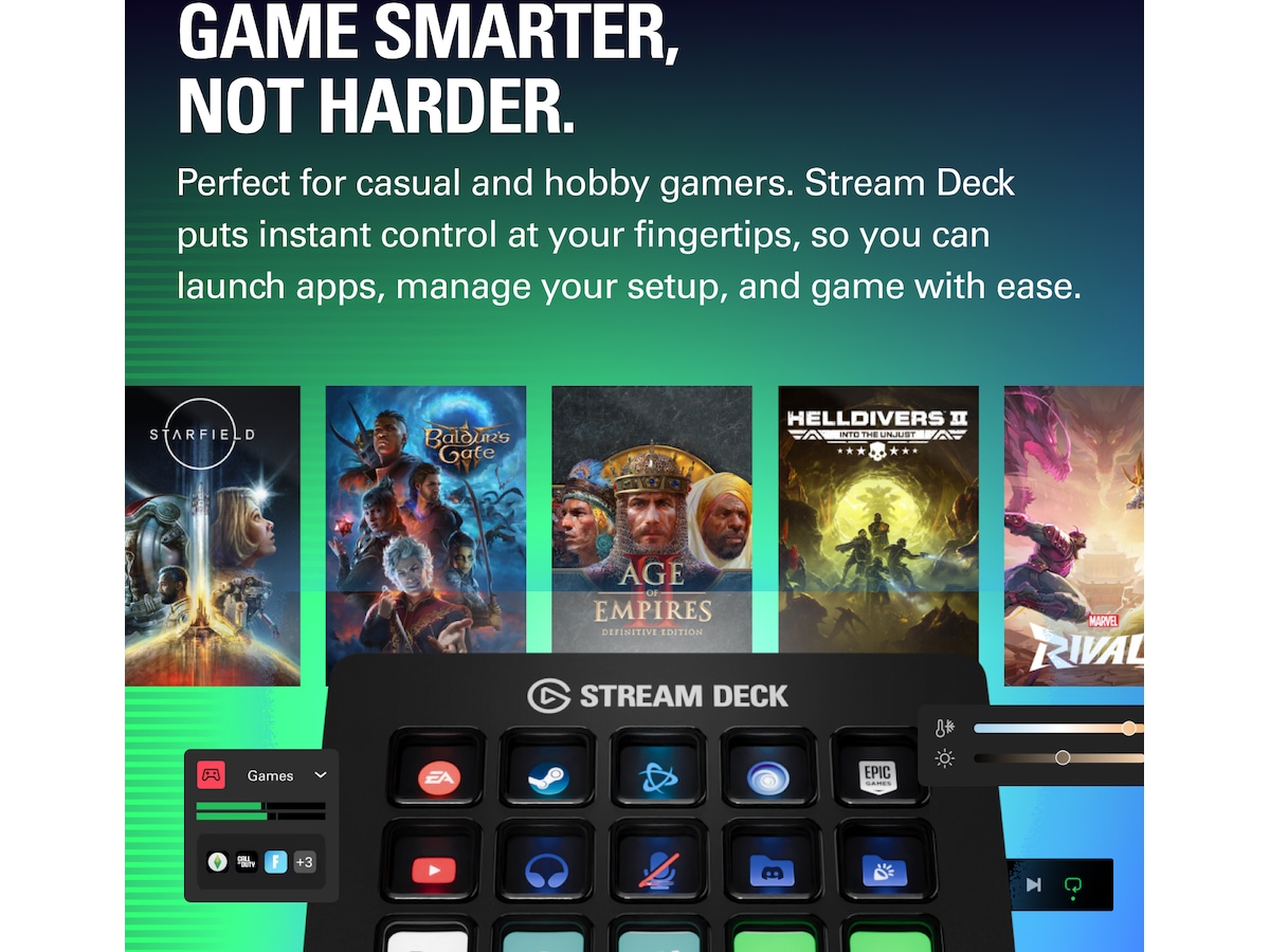 Elgato Stream Deck MK.2 Streaming tillbehör
