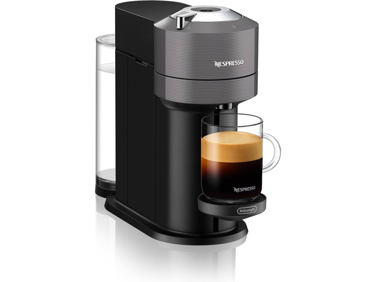 NESPRESSO Vertuo Next från DeLonghi® kapselmaskin (grå) -B-Grade Demo hem & hushåll