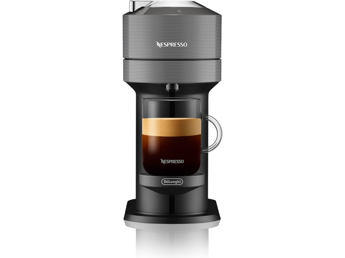 NESPRESSO Vertuo Next från DeLonghi® kapselmaskin (grå) -B-Grade Demo hem & hushåll