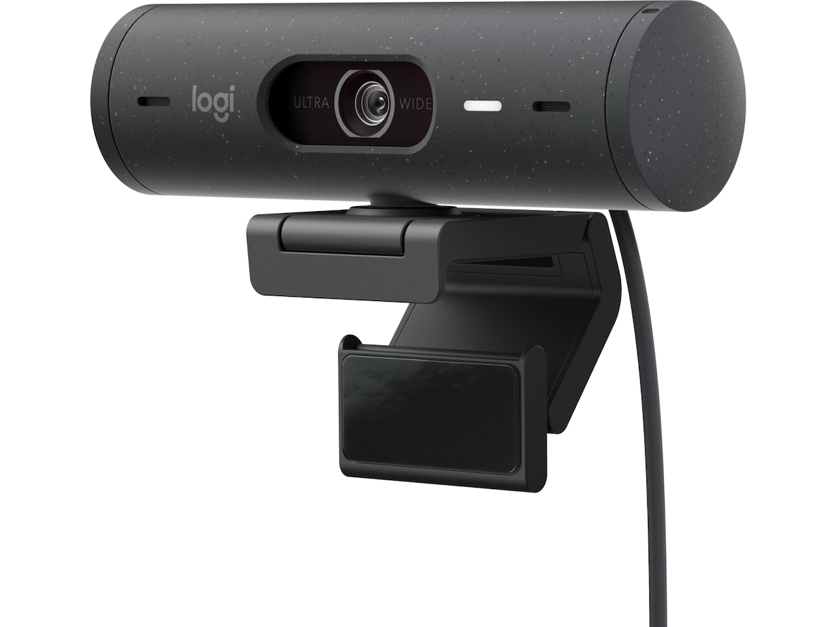 Logitech Brio 500 webbkamera (graphite) Webbkamera