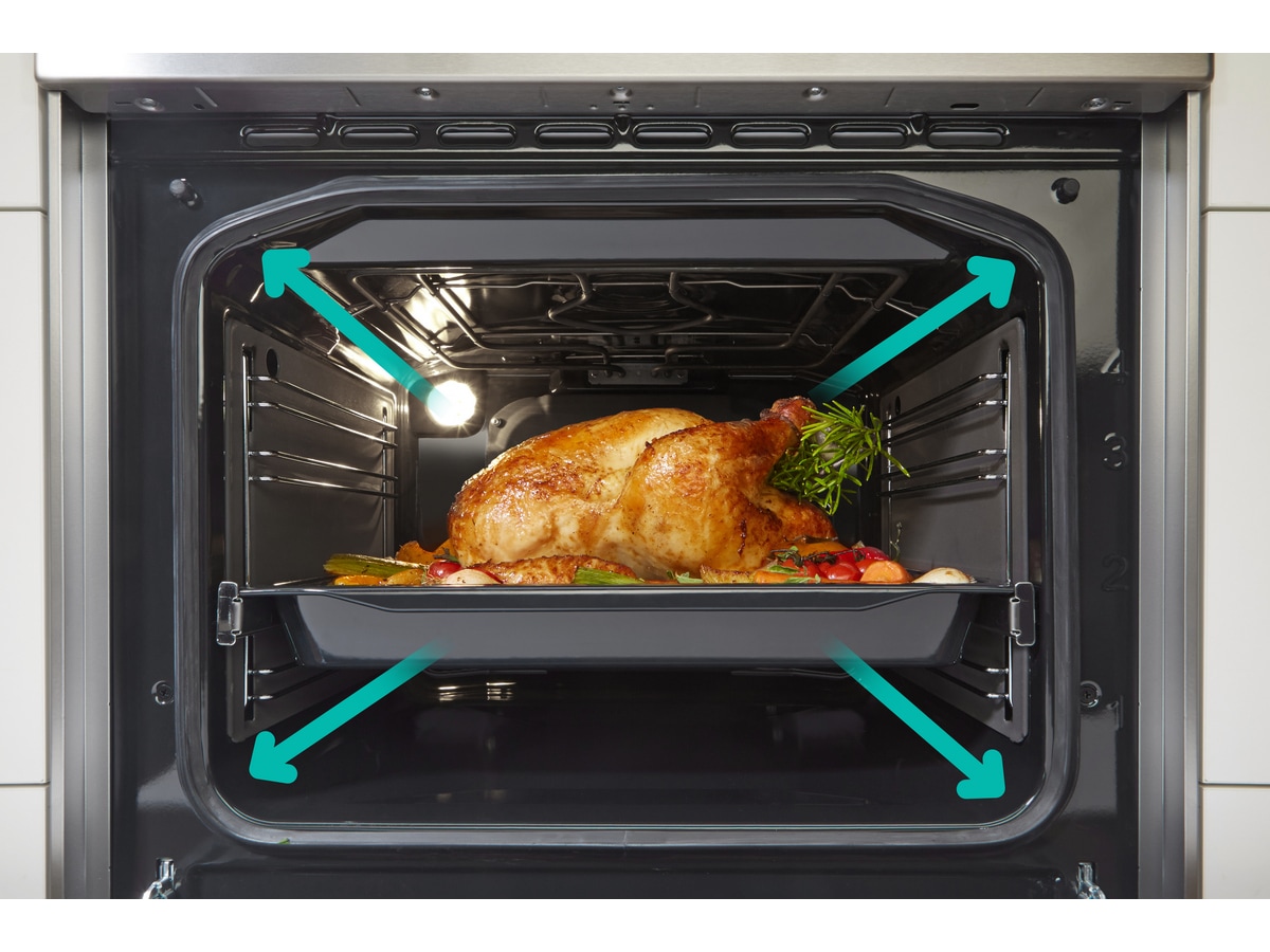 Gorenje GEC6D60WPB glaskeramisk spis (vit) Spis