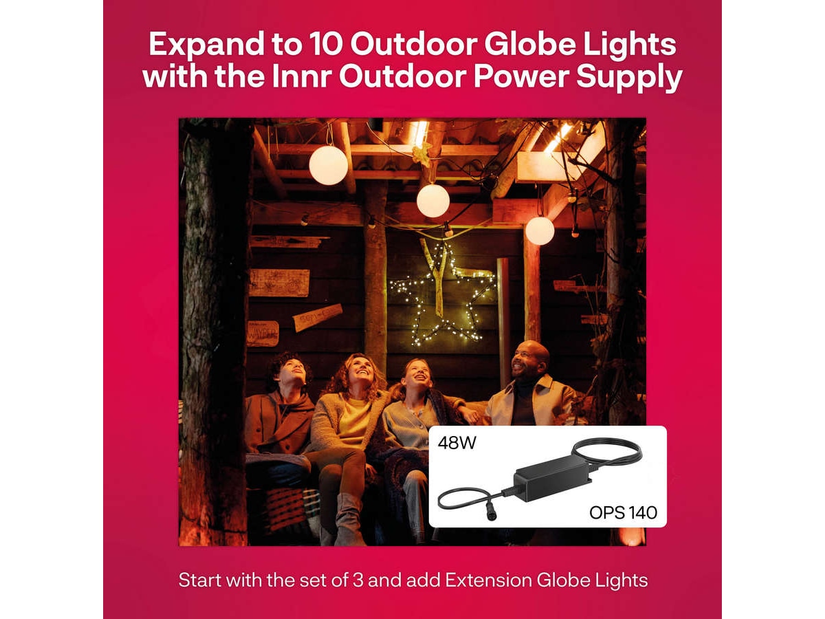 Innr smart utomhus extension globe färg LED-lampor & glödlampor