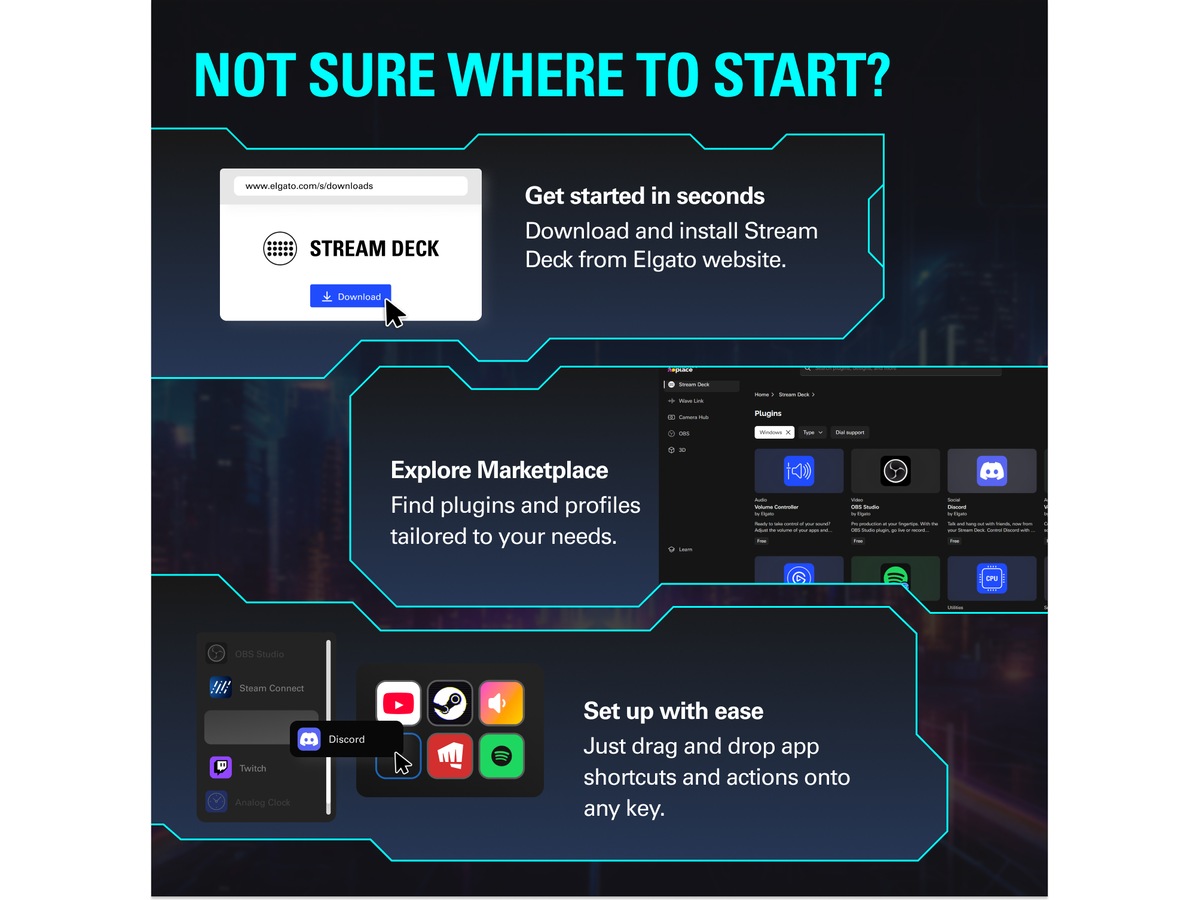 Elgato Stream Deck + Video & streaming