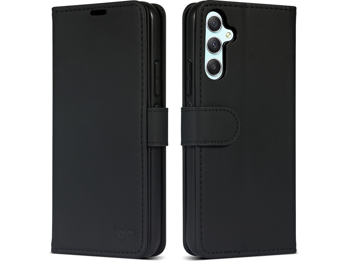 iiglo Galaxy A34 5G Plånboksfodral (svart) Mobilskal