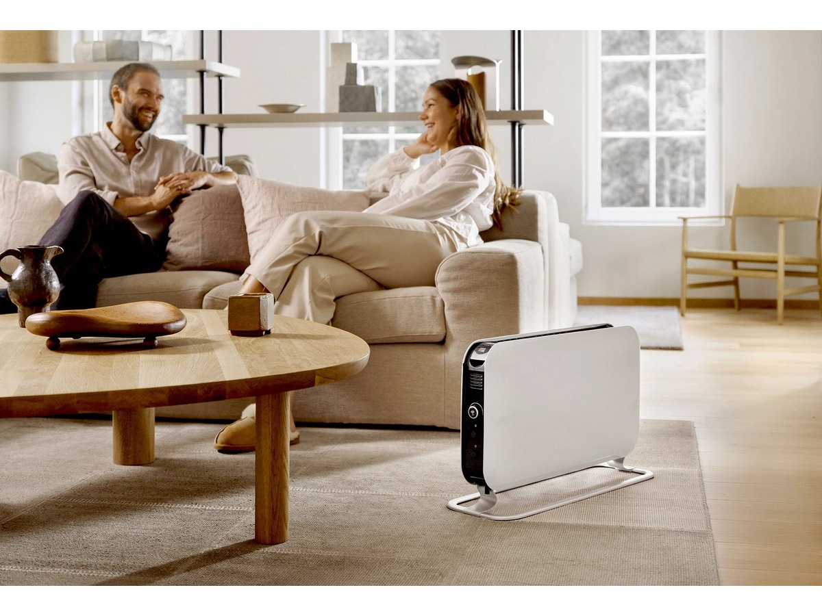 Mill Max WiFi golvelement 1500W (vit) Fristående element