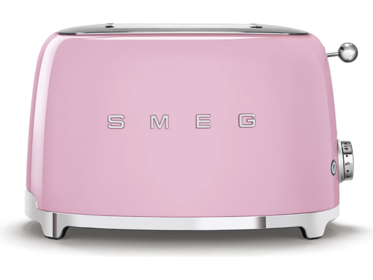 Smeg TSF01PKEU Brödrost för 2 skivor (rosa) Brödrostar