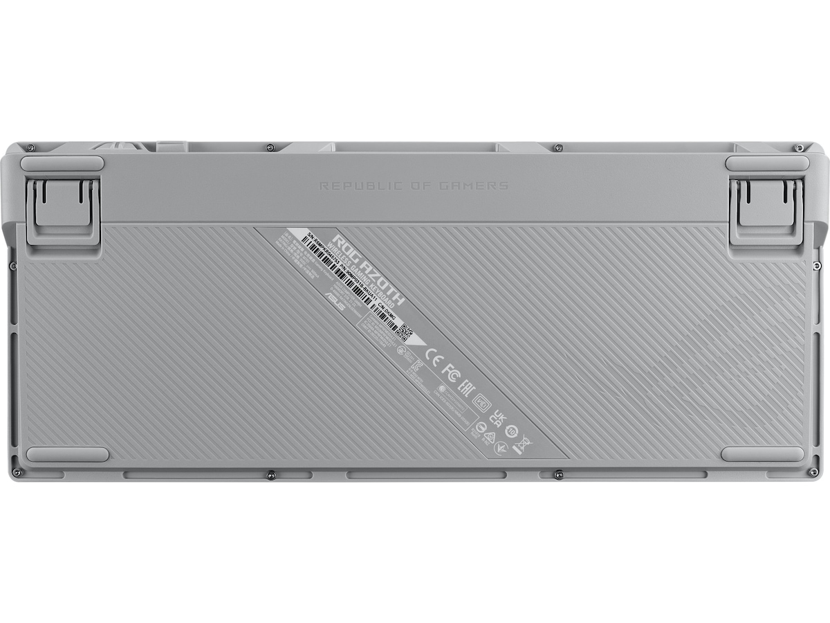 ASUS ROG Azoth Trådlöst DIY Gamingtangentbord (vit) Gamingtangentbord