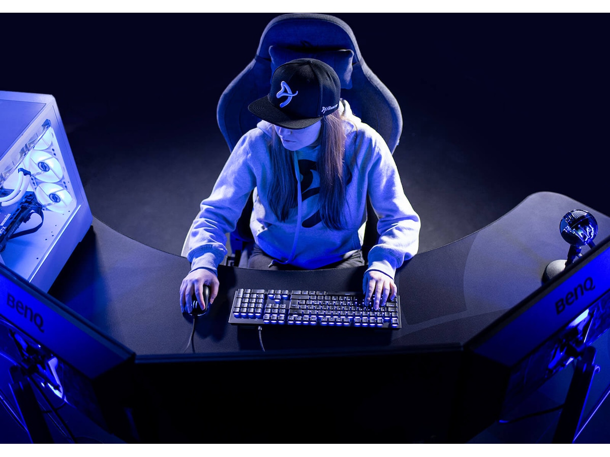 Arozzi Arena Angelo Gaming Desk (pure black) Gamingdesk