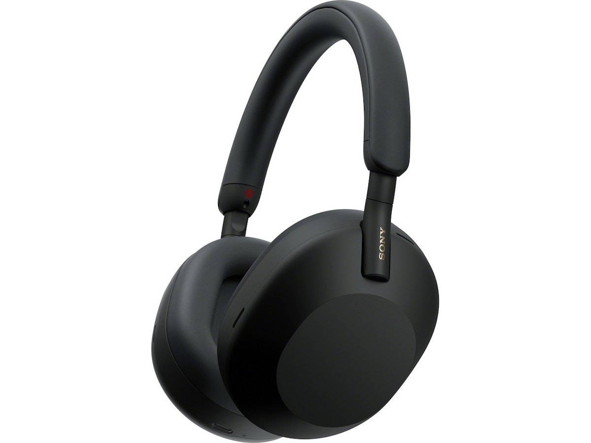 Sony WH-1000XM5 trådlösa hörlurar, Over-Ear (svart) Hörlurar