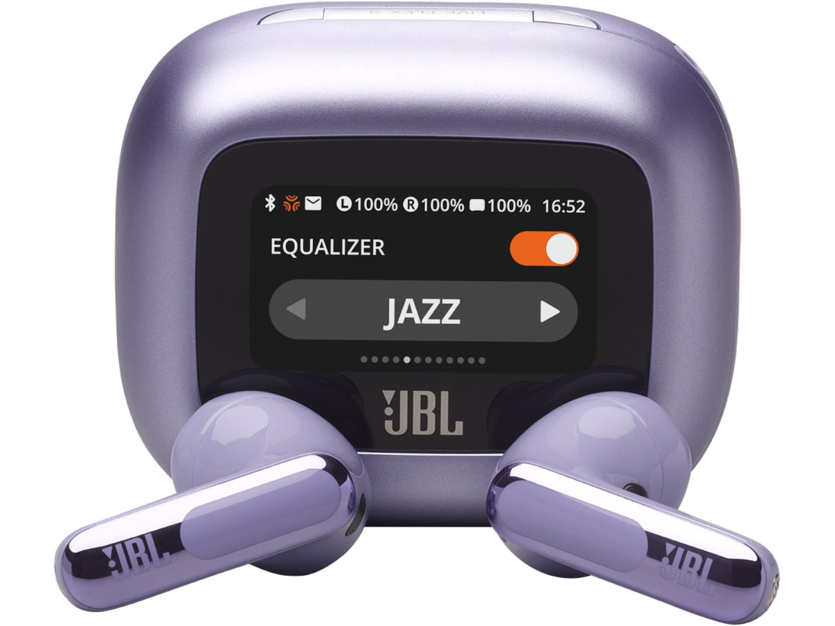 JBL LIVE FLEX 3 trådlösa hörlurar, earbuds (lila)