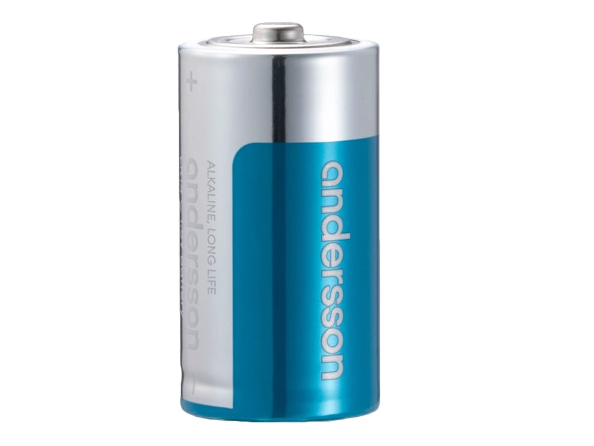2-pack LR14 C-batterier 1,5 V Batterier för allmänt bruk