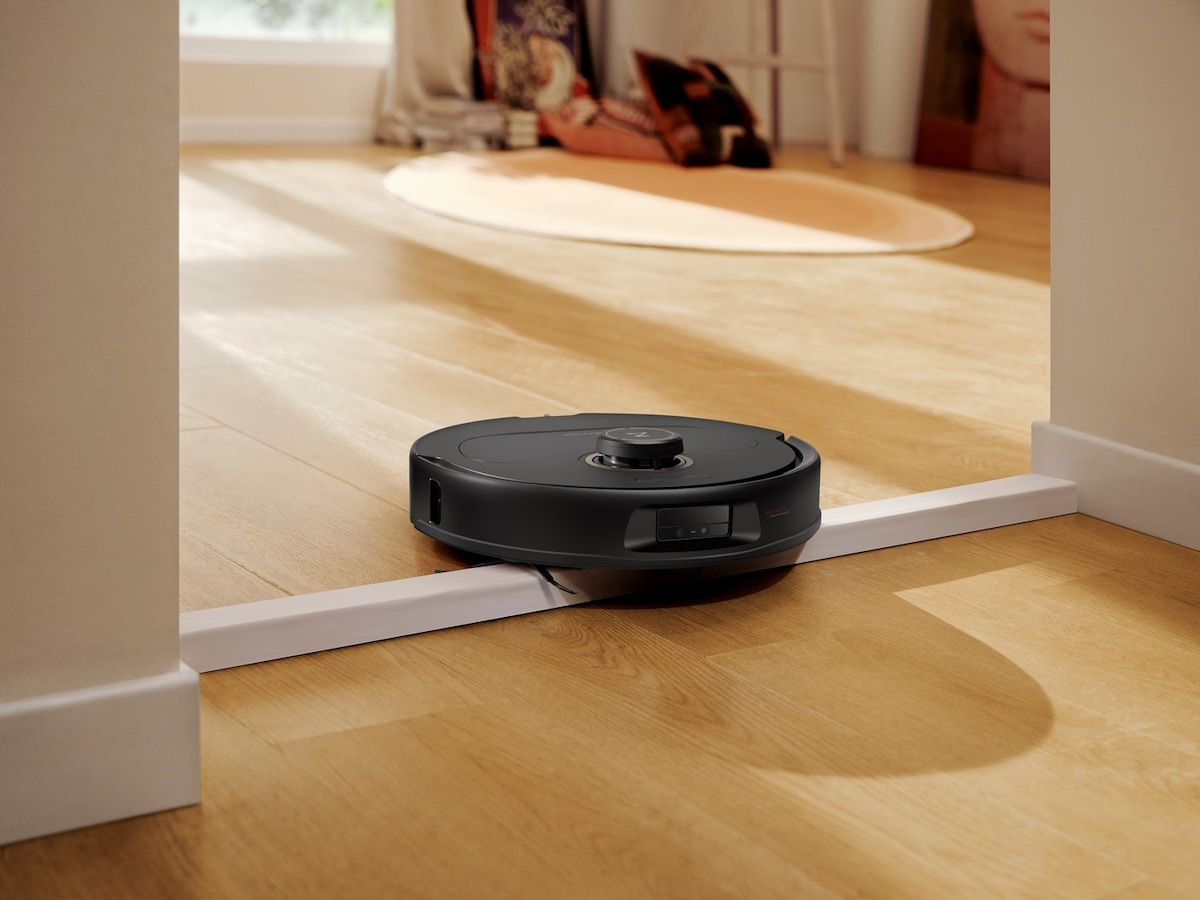 Roborock Qrevo MaxV robotdammsugare (svart) Robotdammsugare