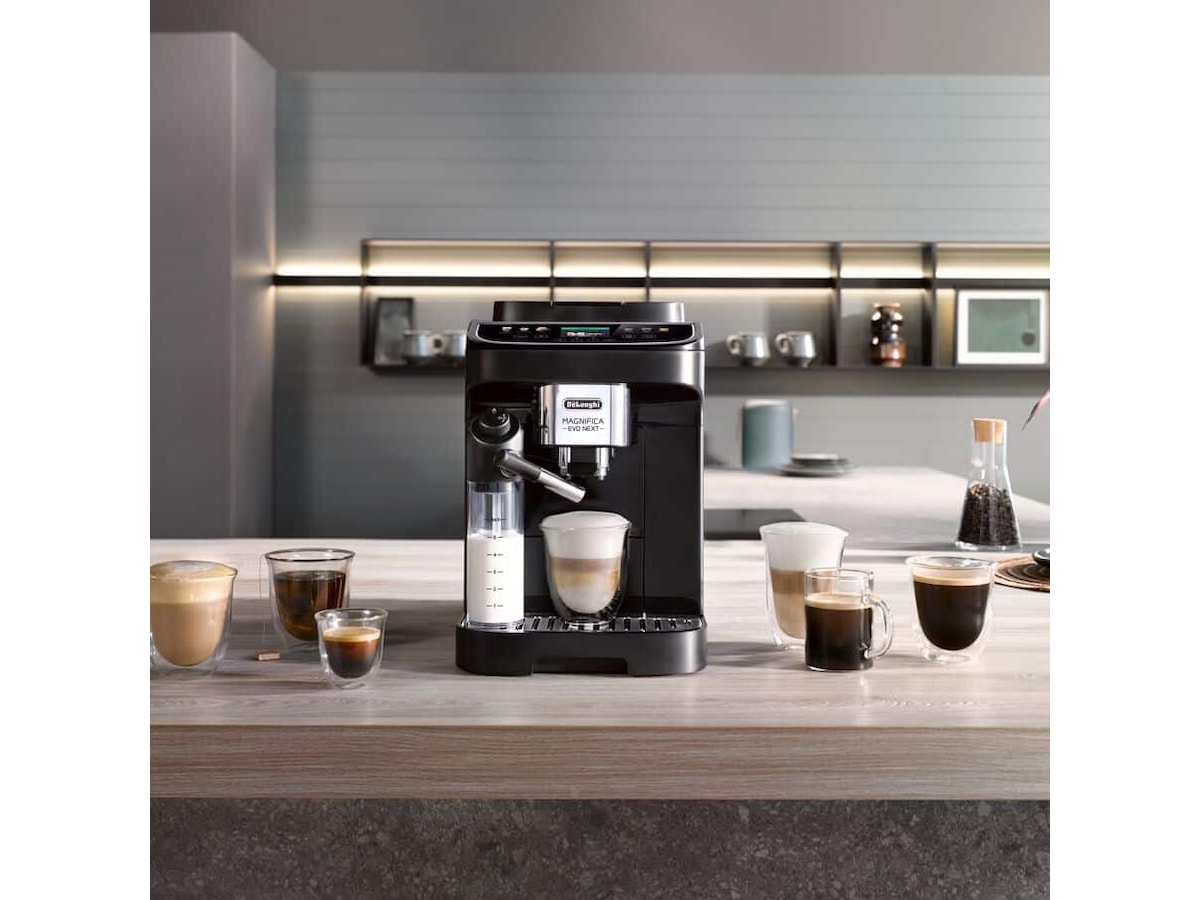 Delonghi Magnifica EVO Next ECAM310.60.B automatisk kaffemaskin (svart) Espressomaskiner