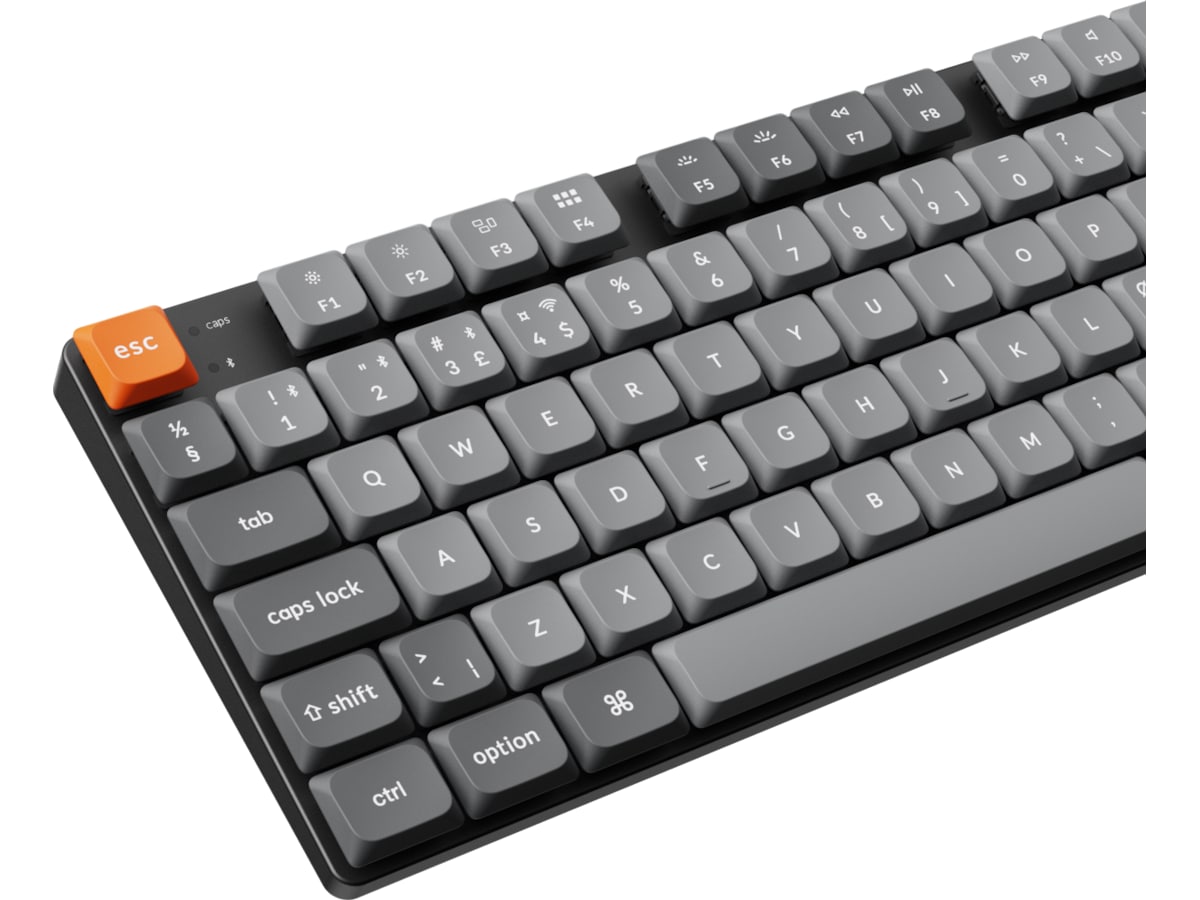 Keychron K5 MAX QMK/VIA Gateron Brown trådlöst gamingtangentbord Gamingtangentbord