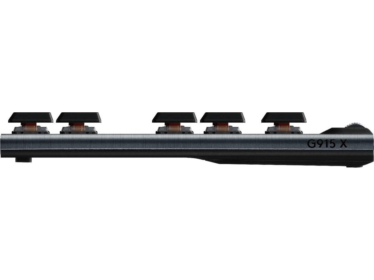 Logitech G915 X Lightspeed TKL Trådlös Gamingtangentbord (svart) Gamingtangentbord