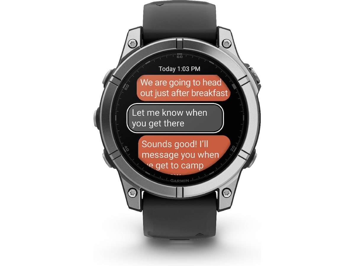 Garmin fenix E 47mm GPS (rostfritt stål/grafit) Smartwatches