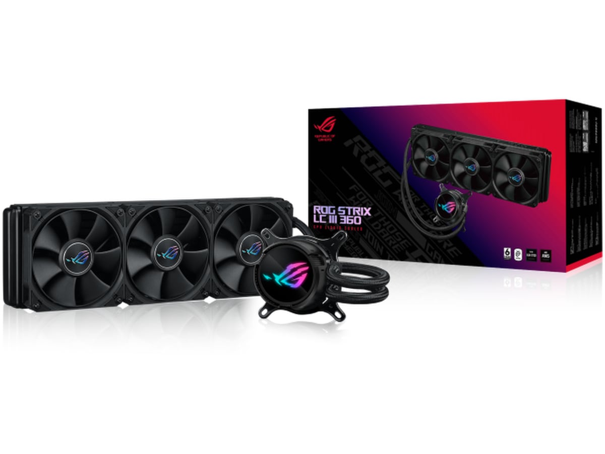 Asus ROG Strix LC III 360 Kylare (svart) CPU - Vattenkylning