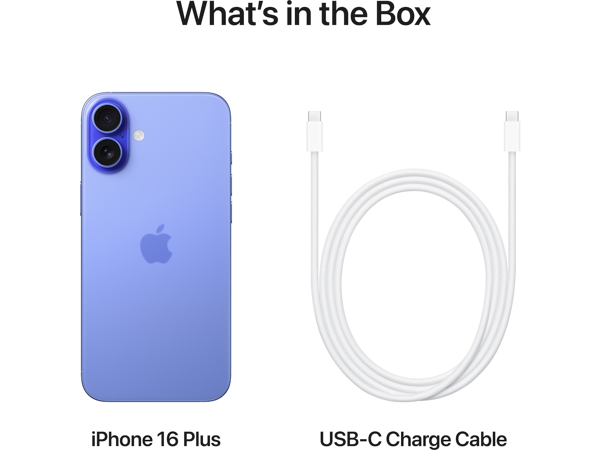 iPhone 16 Plus 256GB (ultramarin) Mobiltelefoner