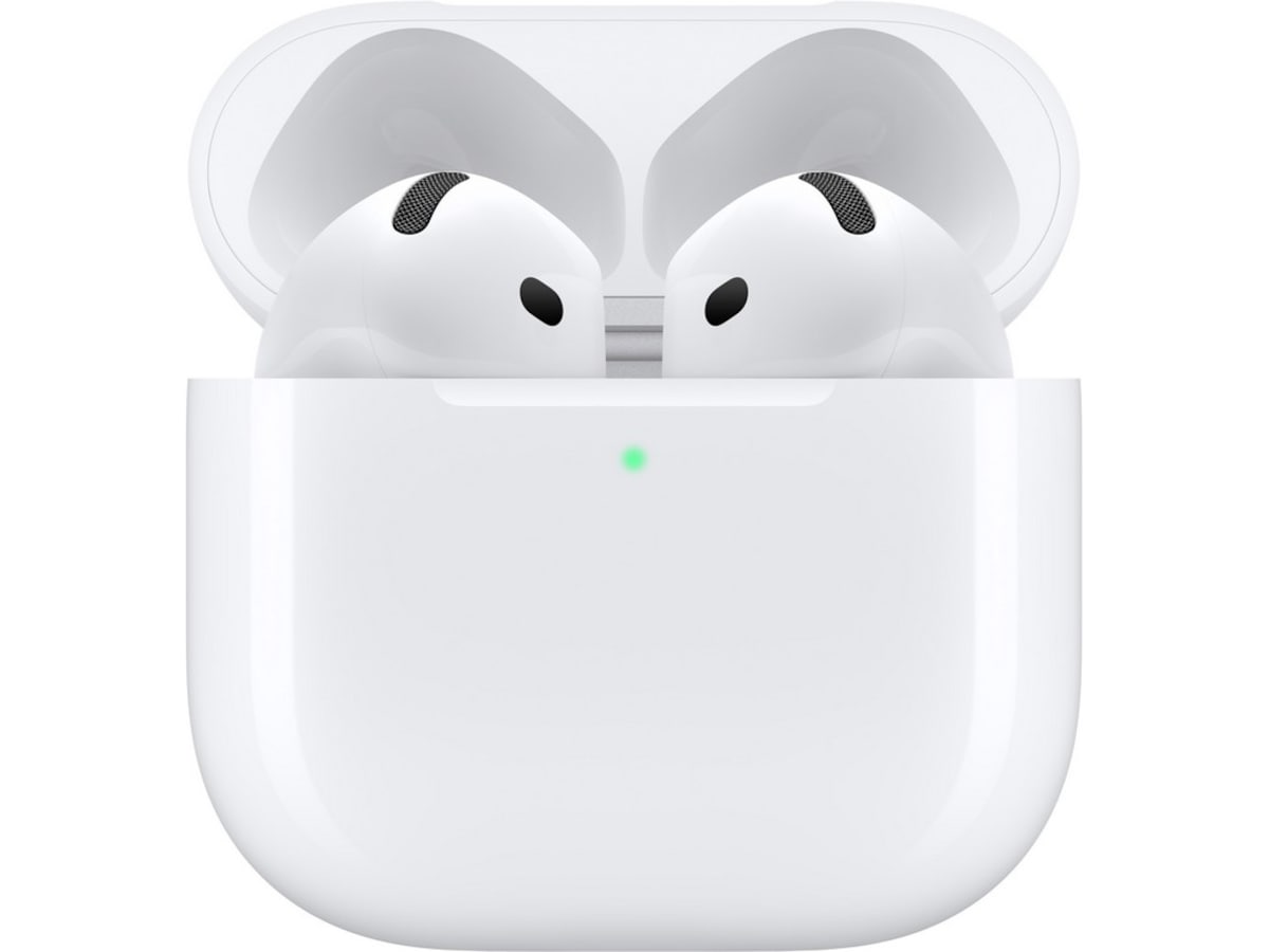 Apple AirPods 4 trådlösa hörlurar, In-ear (vit) In-ear hörlurar