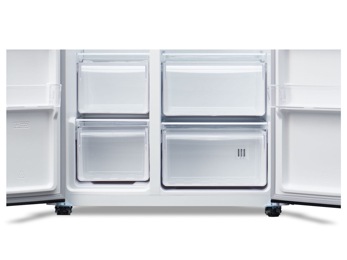 Avant SBS91DI1 Side-by-Side kyl- och frysskåp (svart) Side-by-side kylskåp