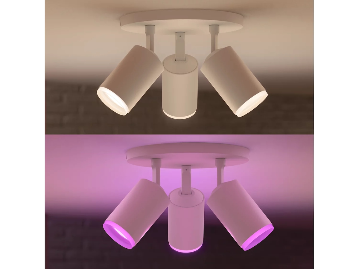 Philips Hue Fugato med 3 spotlights (vit) Taklampa