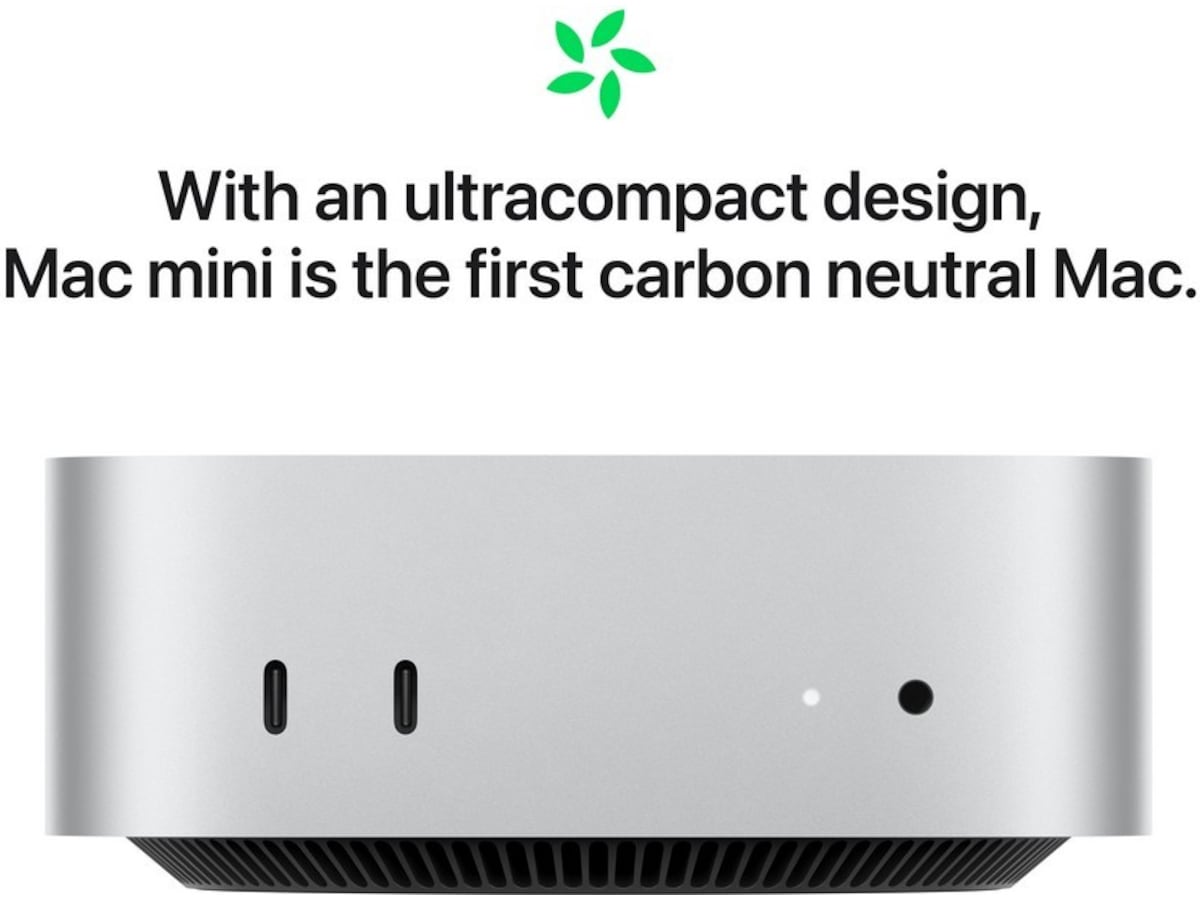 Mac Mini M4 (2024) 256GB Stationär dator