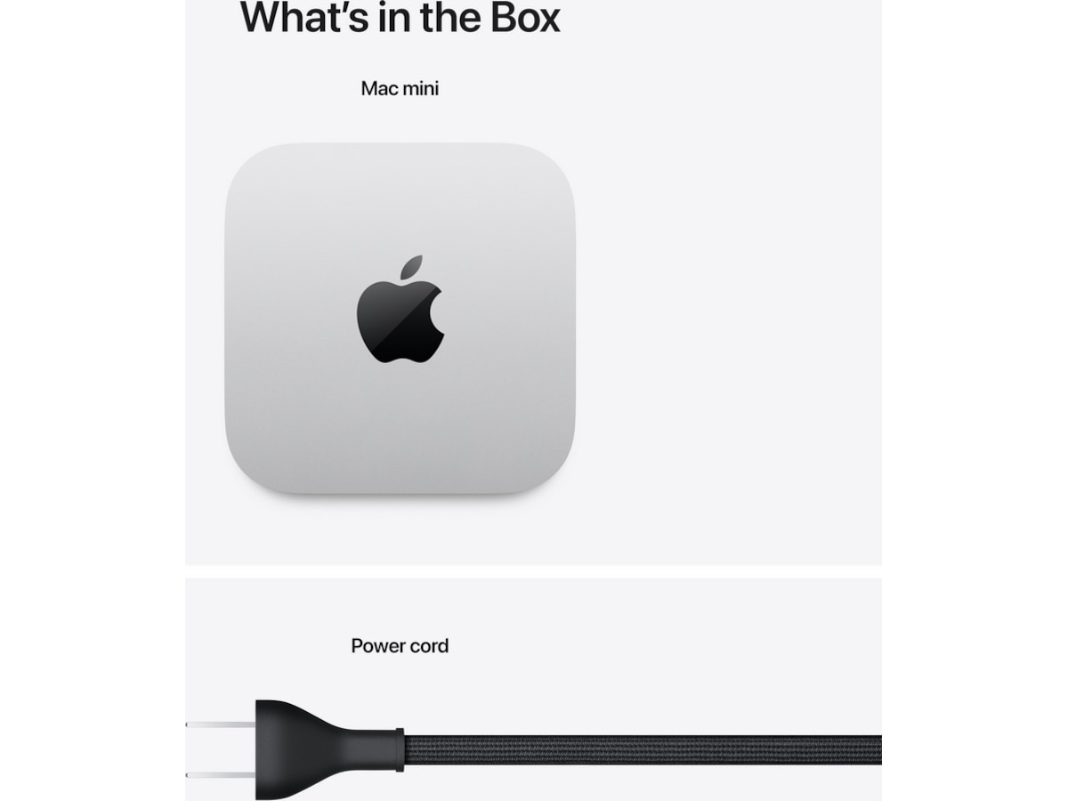 Mac Mini M4 (2024) 256GB Stationär dator