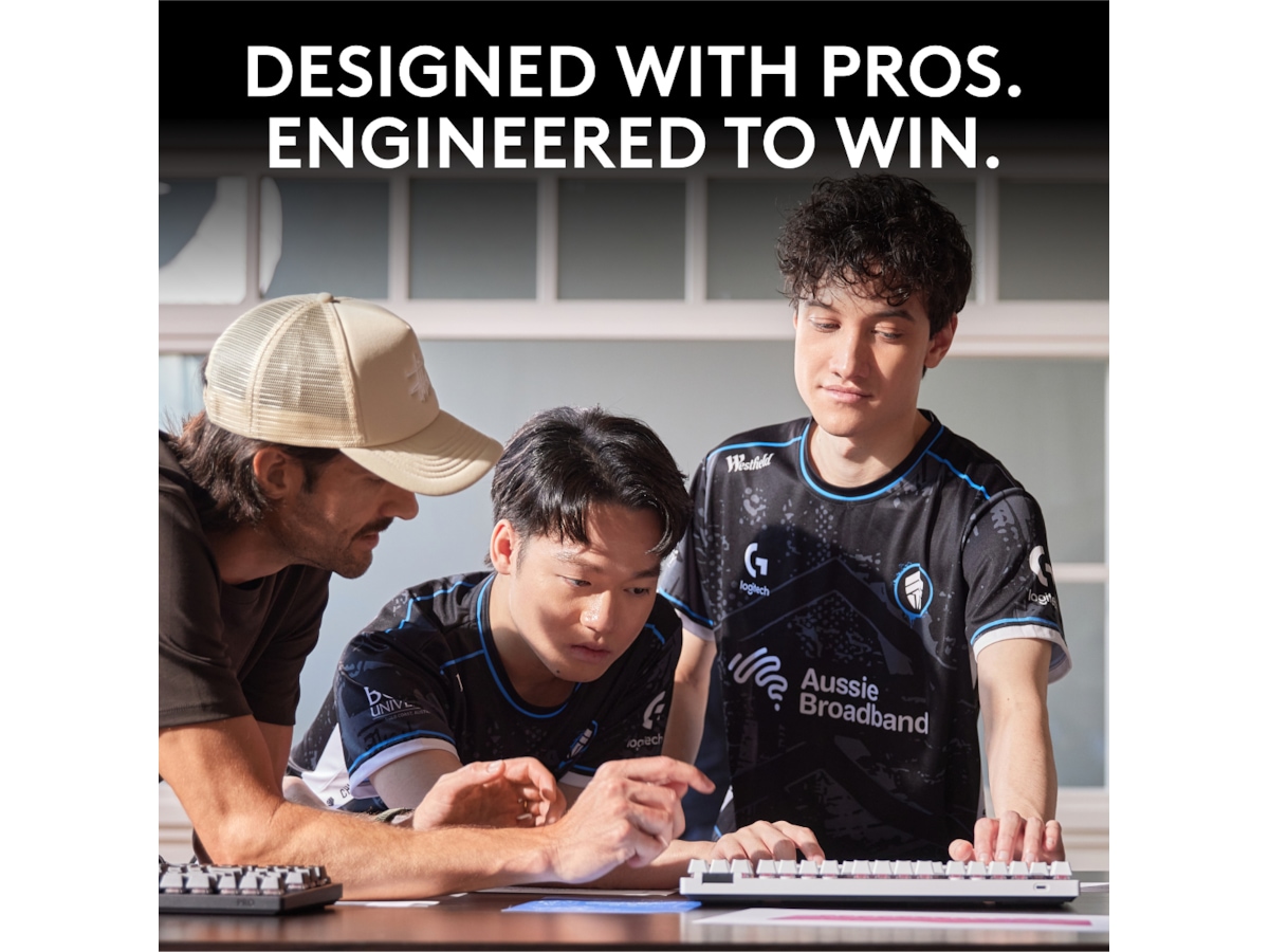 Logitech G Pro X TKL Rapid gamingtangentbord (vit) Gamingtangentbord