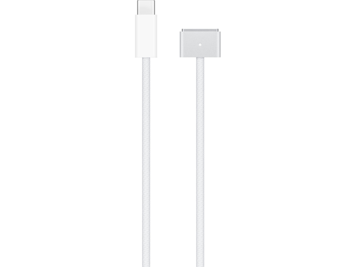 Apple USB-C till MagSafe 3-kabel 2m (silver) Batteri och laddare