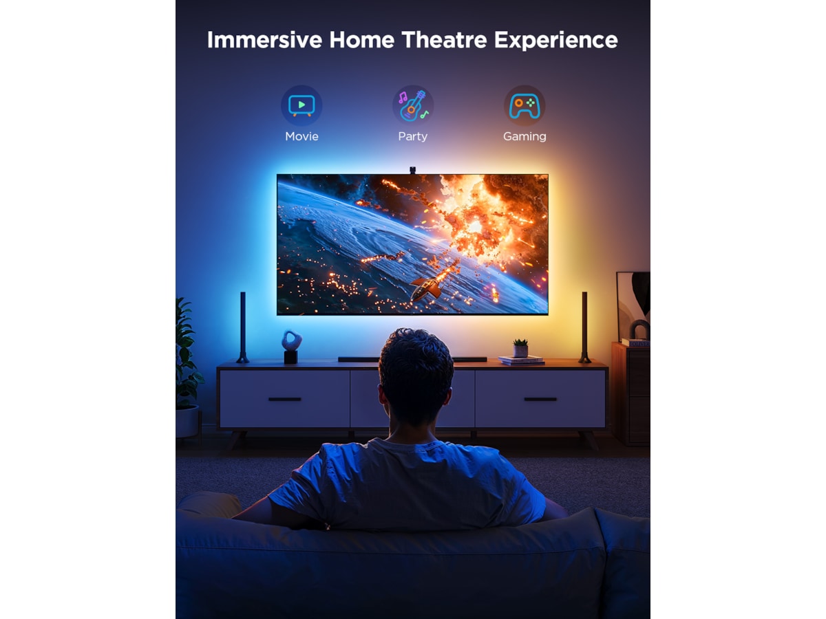 Govee TV Backlight 3 Lite Kit Led strips & underhållning