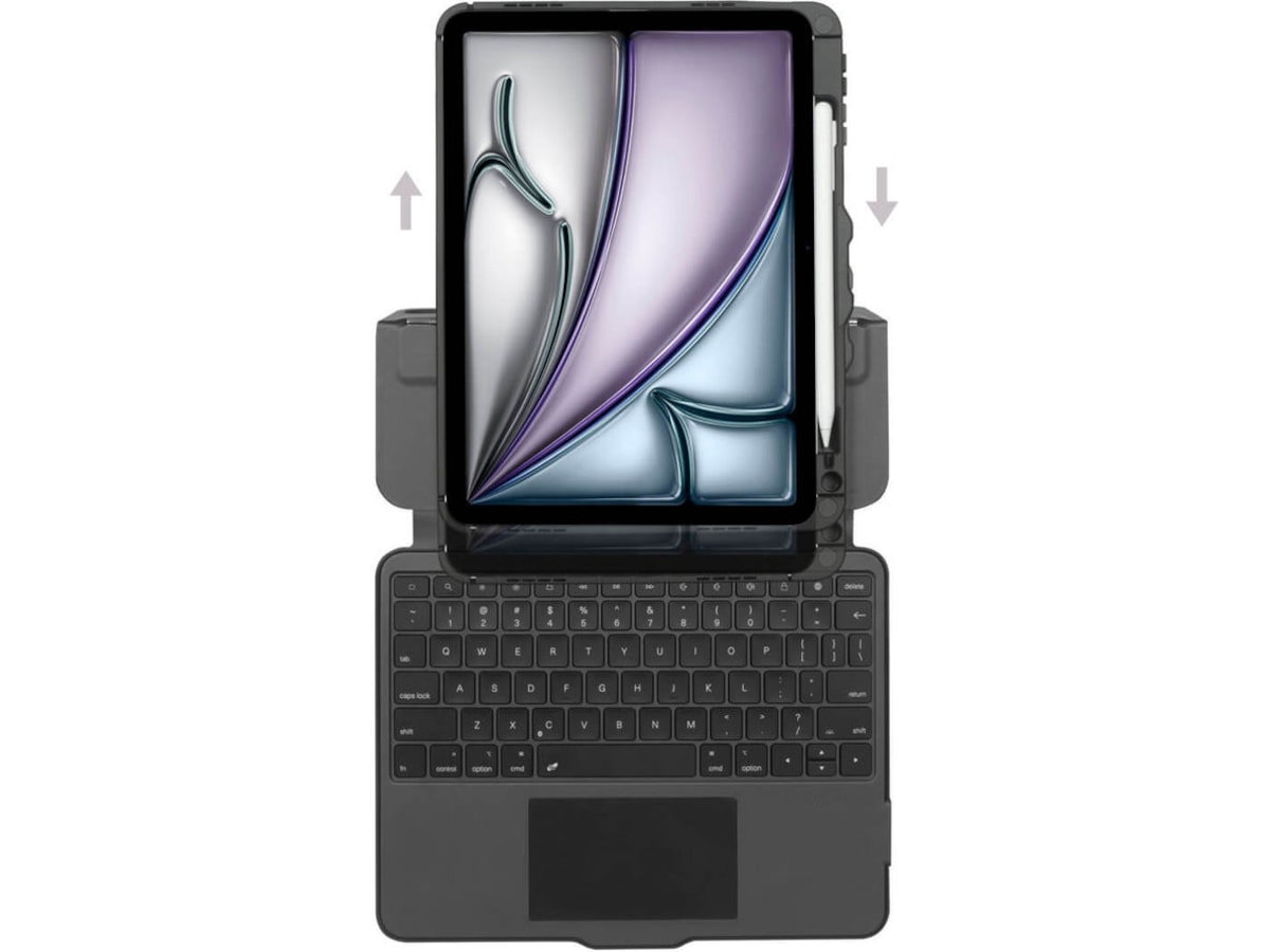 Targus iPad 10,9/11/Air 11" (M2/M3) VersaVu Tangentbordfodral (svart) Tangentbord och pennor