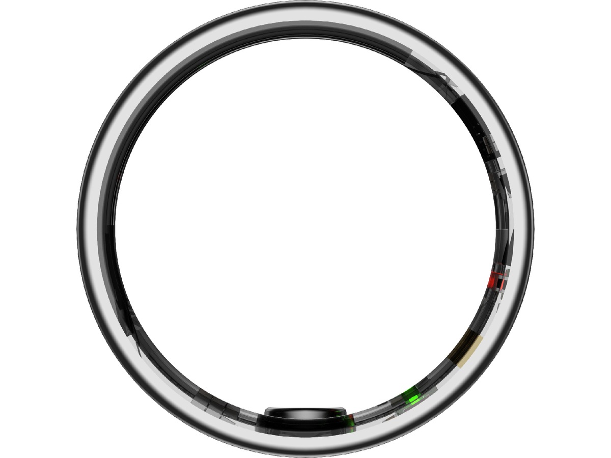 Haale II Smart Ring str. 8 (borstad silver) Smart ring