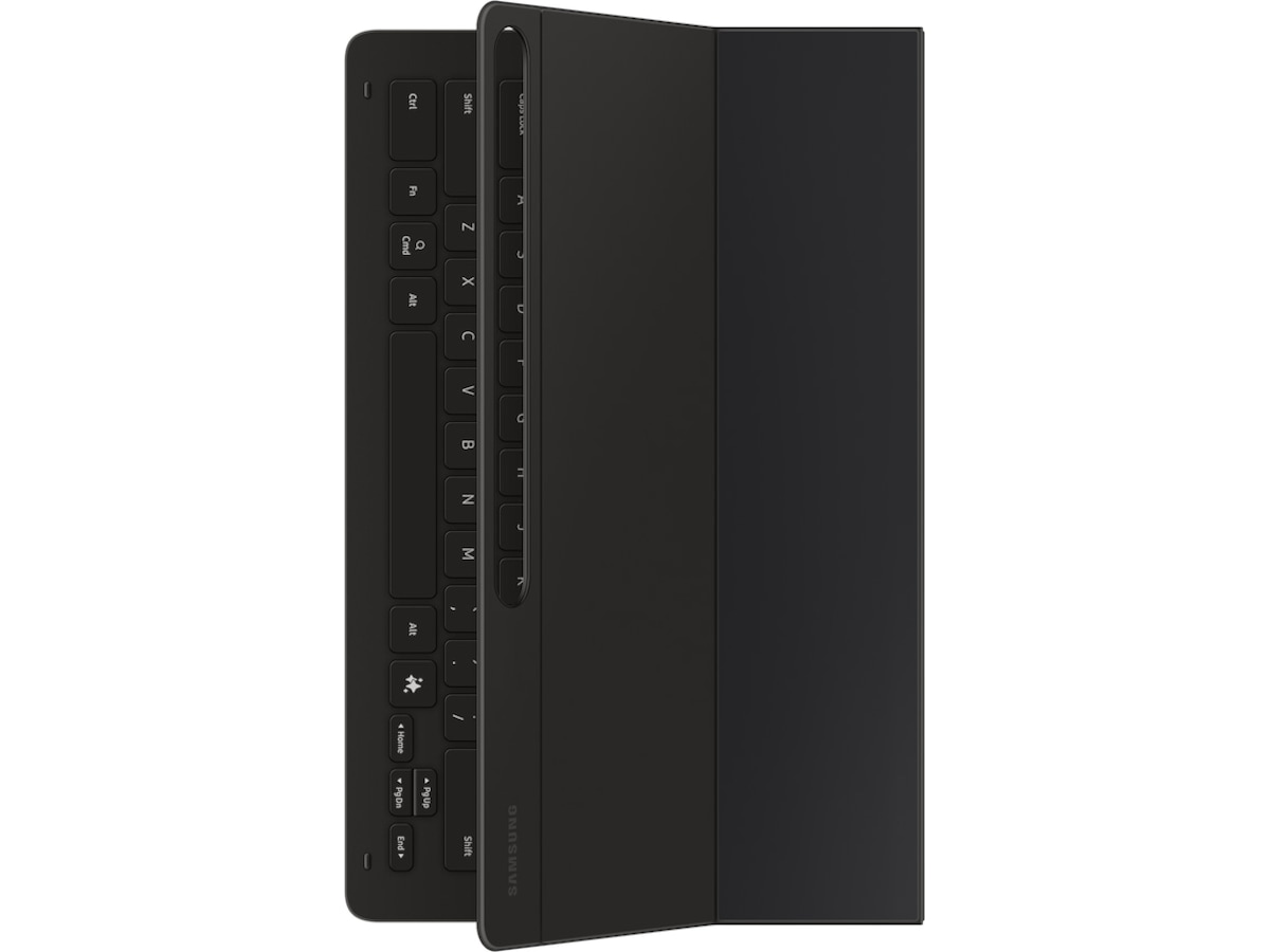 Samsung Galaxy Tab S10 FE+ Book Cover Keyboard Slim (svart) Tangentbord och pennor