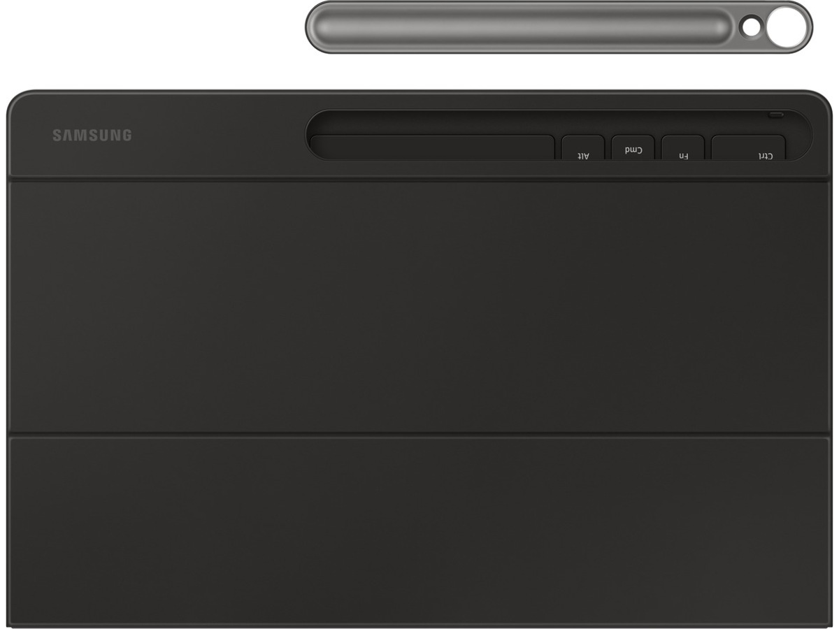 Samsung Galaxy Tab S10 FE+ Book Cover Keyboard Slim (svart) Tangentbord och pennor
