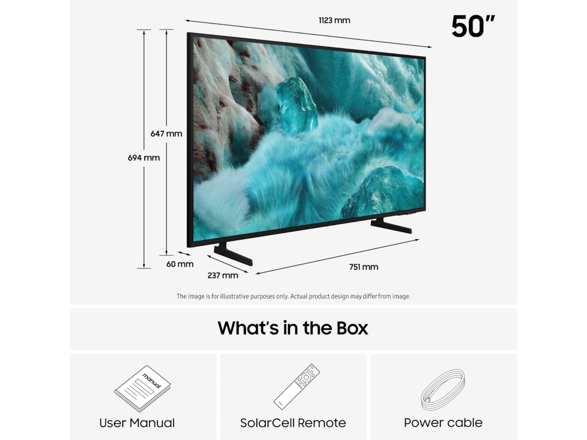 Samsung Q7FA QLED 4K smart-TV 50 tum (2025) 50 - 59 tums TV