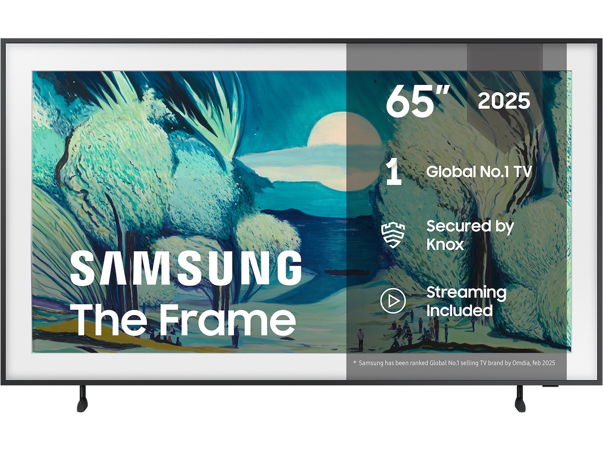 Samsung The Frame LS03FA QLED 4K smart-TV 65" (2025) 60 - 69 tums TV