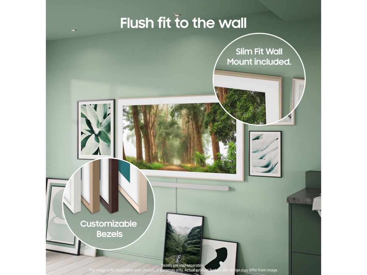 Samsung The Frame LS03FA QLED 4K smart-TV 65" (2025) 60 - 69 tums TV