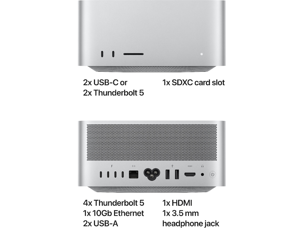 Mac Studio (2025) 1TB Stationär dator