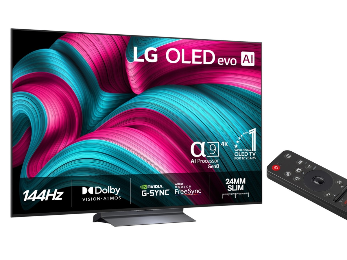 LG 77" C5 AI 4K OLED Smart TV (2025) 70 - 79 tums TV