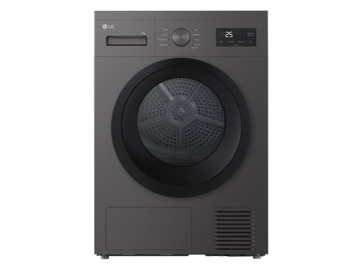 LG RHA1008NDK Torktumlare (mörk silver) Torktumlare