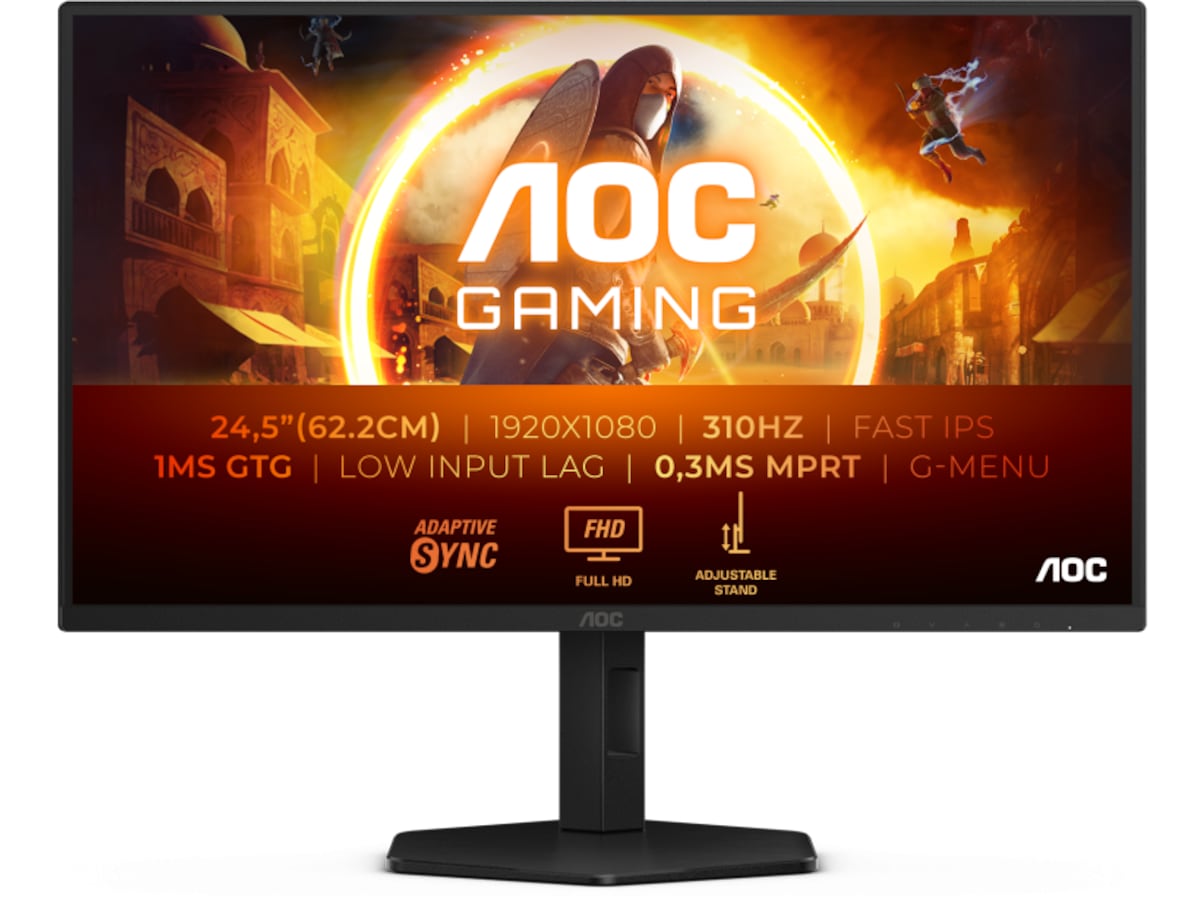 AOC 25" gamingskärm 25G4SXU Gamingskärmar