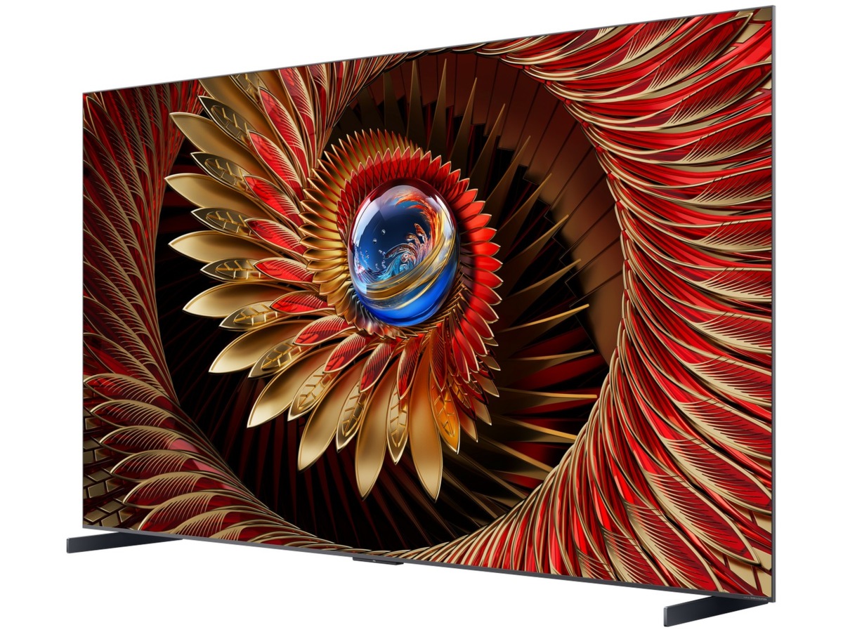 TCL 4K QD-Mini LED Google TV 98C8K Över 80 tums TV